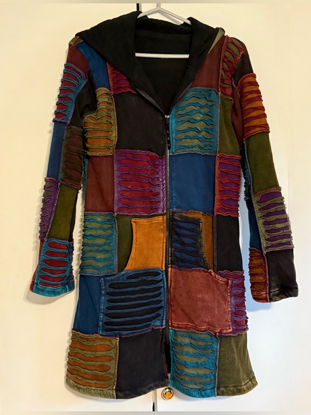 Dolly Parton Coat of Many Colours Size M